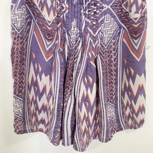 ANTHROPOLOGIE | EDME & ESYLLTE SILK SUMMER PRINTED  BLOUSE - Picture 4 of 10